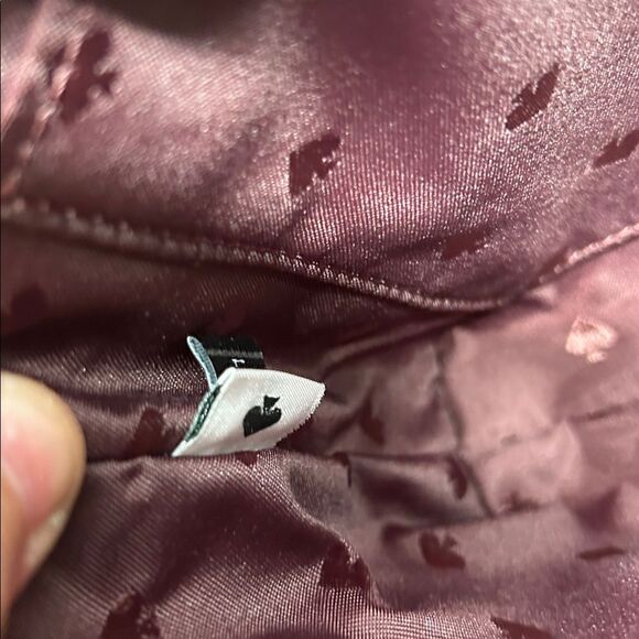 1493 NWT Kate Spade burgundy glitter crossbody - Picture 9 of 12